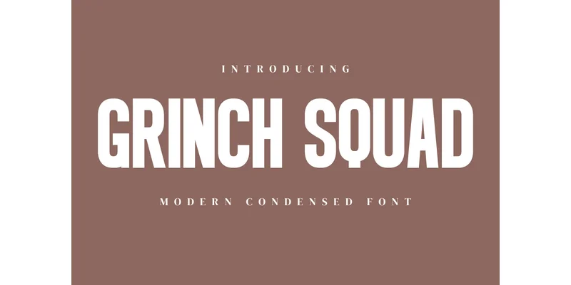 Grinch Squad Font by CraftedType Studio — Sans Serif Font