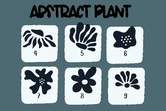 Groovy Abstract by Sirinart — Dingbats Font — thumbnail 4