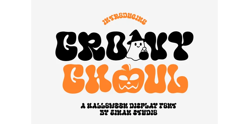 Groovy Ghoul Font by jinanstd — Display Font