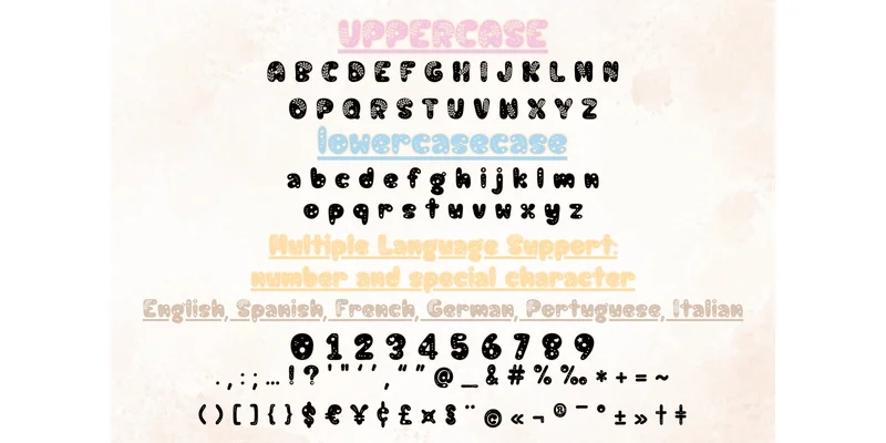 Groovy Heartbeat Font by charmingbear59.design by charmingbear59.design — Decorative Font — thumbnail 5