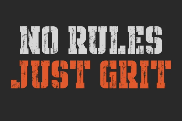 Grunge Corps by Eystore — Slab Serif Font — thumbnail 3