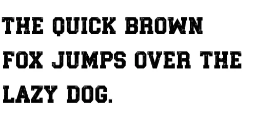 Grunge Scratch by Eystore — Slab Serif Font — thumbnail 8