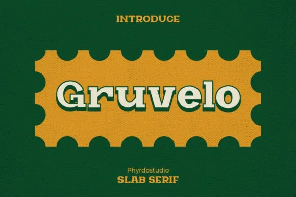 Gruvelo by Phyrdostudio — Slab Serif Font