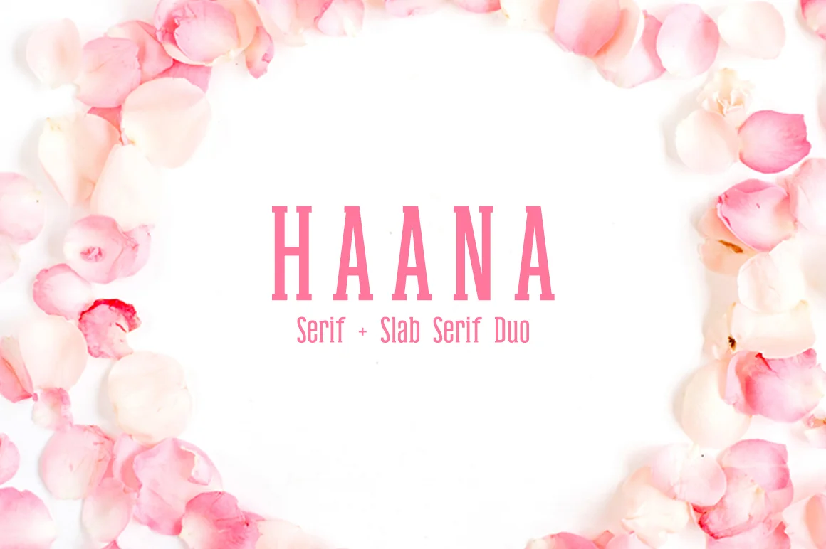 Haana Duo by creativetacos β Slab Serif Font