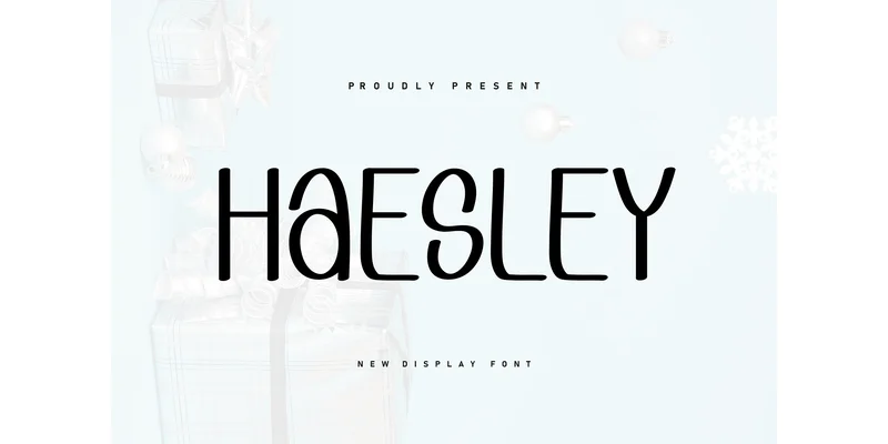 Haesley Font by KC Production — Display Font