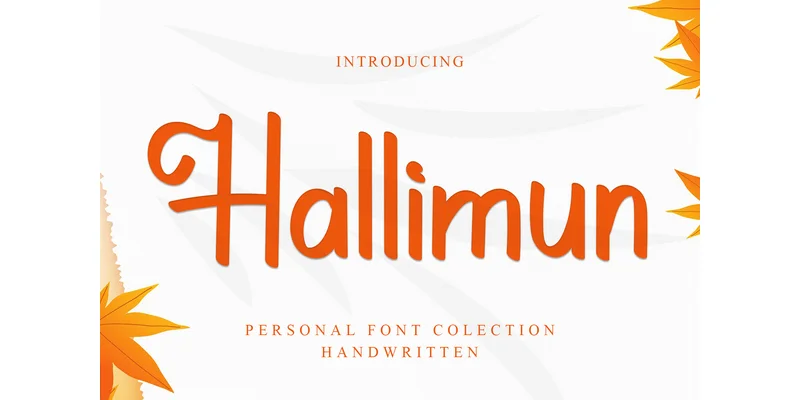 Hallimun Font by GiaLetter — Display Font