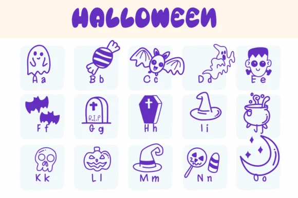 Halloween by Sirinart — Dingbats Font — thumbnail 2