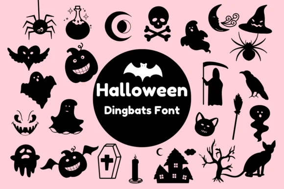 Halloween by Nun Sukhwan — Dingbats Font