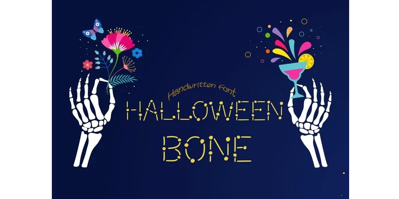 Halloween Bone Font by PeamCreations by PeamCreations — Decorative Font