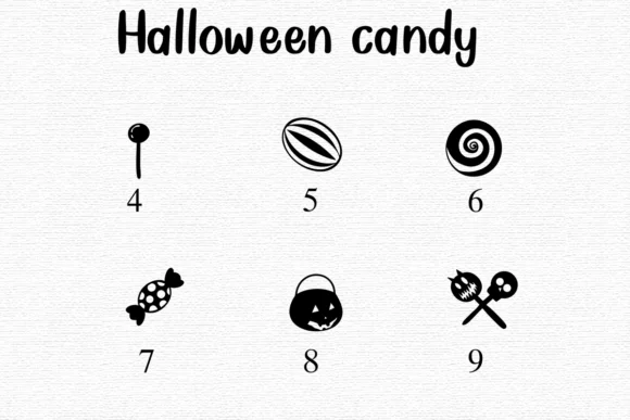 Halloween Candy by Nongyao — Dingbats Font — thumbnail 4