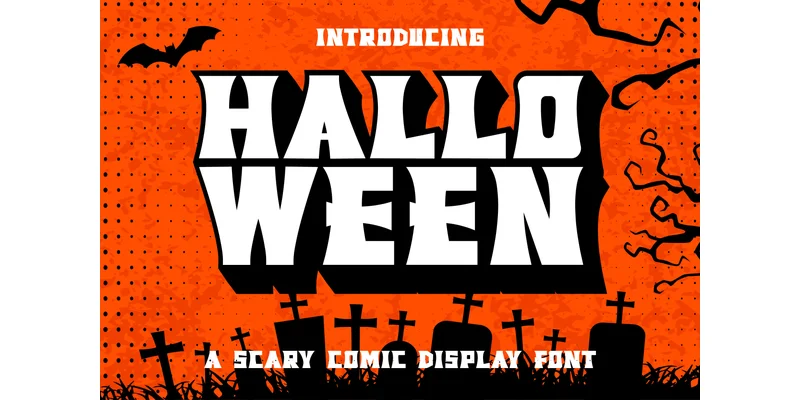 Halloween Comic Font by Patlot Digital.Studio — Display Font