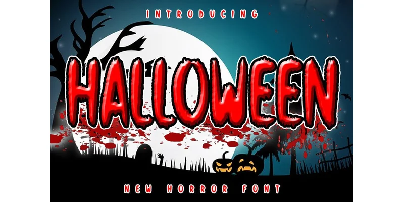 Halloween Font by ABBAsalam — Display Font