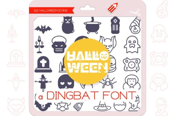 Halloween Icons by WADLEN — Dingbats Font
