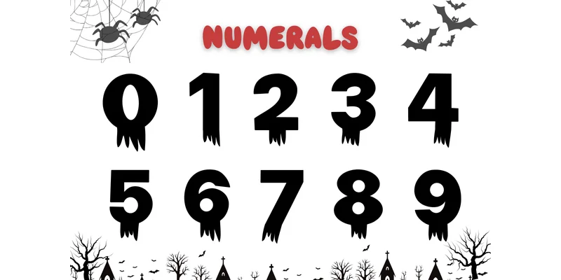 Halloween Ink Drops Font by Natchuta by Natchuta — Decorative Font — thumbnail 4