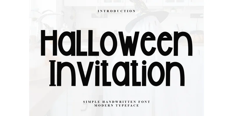 Halloween Invitation Font by Inermedia STUDIO — Display Font