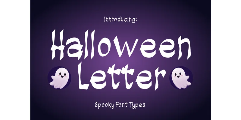 Halloween Letter Font by Sahira Studio — Display Font