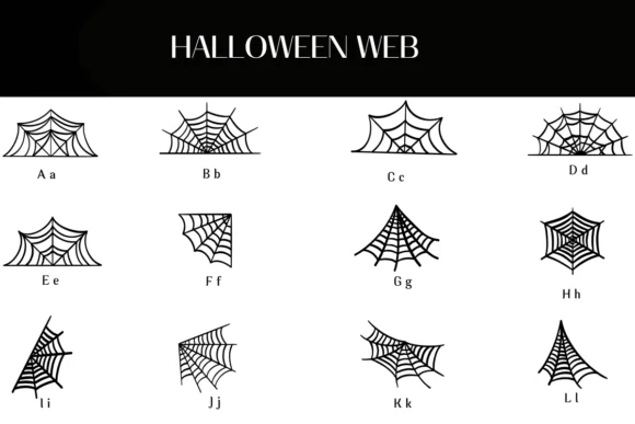 Halloween Web by Heartcraft Atelier — Dingbats Font — thumbnail 2