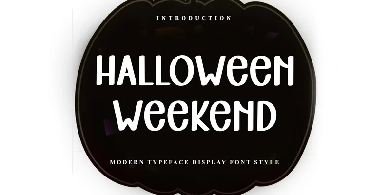Halloween Weekend Font by FreshTypeINK — Display Font