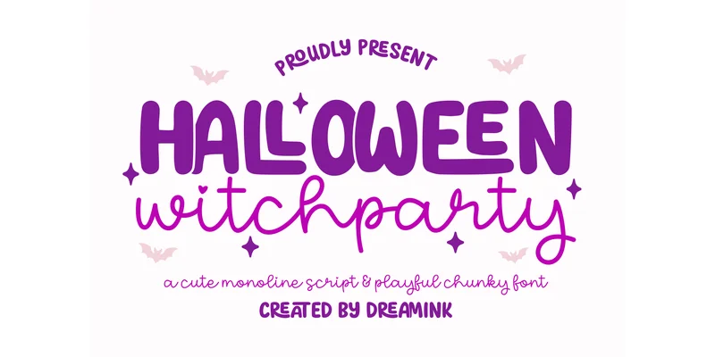 Halloween Witchparty Font by Dreamink (7ntypes) — Display Font