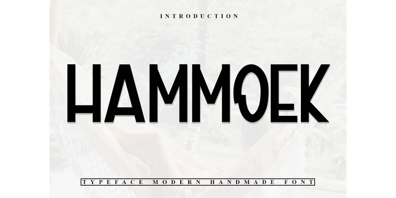 Hammoek Font by Inermedia STUDIO — Display Font