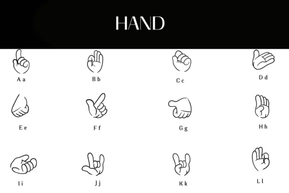 Hand by Heartcraft Atelier — Dingbats Font — thumbnail 2