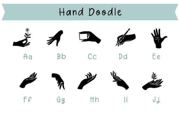 Hand Doodle by Pui Art — Dingbats Font — thumbnail 2