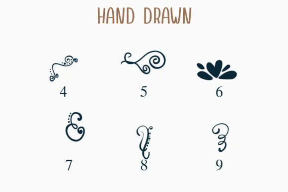 Hand Drawn by Nongyao — Dingbats Font — thumbnail 4