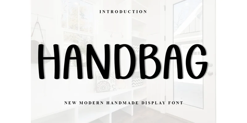 Handbag Font by FreshTypeINK — Display Font