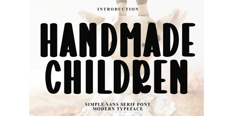 Handmade Children Font by Inermedia STUDIO — Display Font
