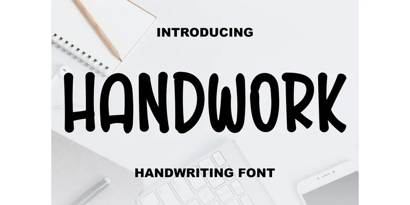 Handwork Font by YanStudio by YanStudio — Display Font