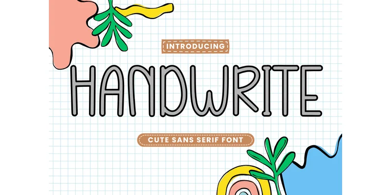 Handwrite Font by Letterayu — Sans Serif Font