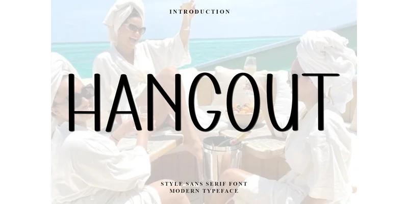 Hangout Font by Inermedia STUDIO — Display Font