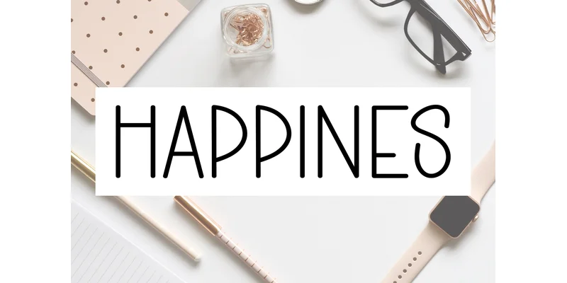 Happines Font by erik studio — Sans Serif Font
