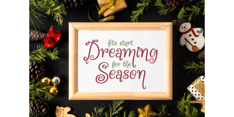 Happiness Christmas Font by Rydmaker (7NTypes) — Display Font — thumbnail 5