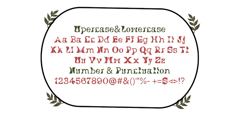 Happy Christmas Font by arnon.021993 — Display Font — thumbnail 6
