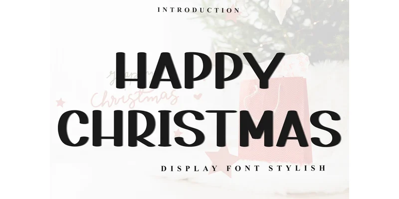 Happy Christmas Font by Inermedia STUDIO — Display Font