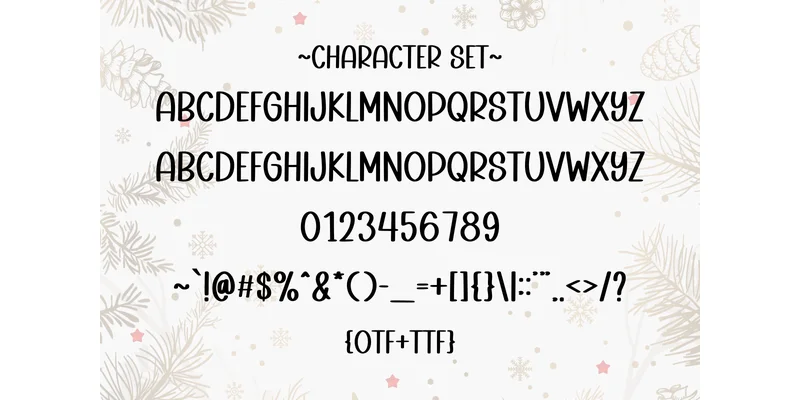 Happy Christmas Font by SiapGraph — Sans Serif Font — thumbnail 3