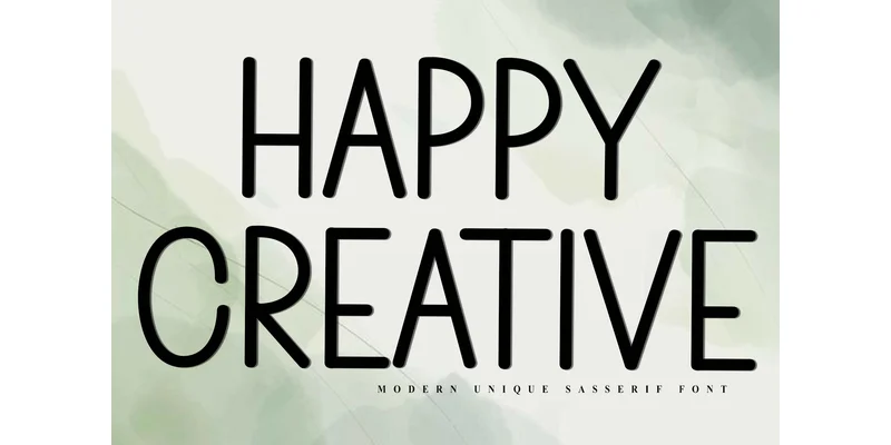 Happy Creative Font by FreshTypeINK — Sans Serif Font