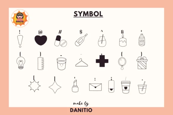 Happy Daily by danita.kukkai — Dingbats Font — thumbnail 4