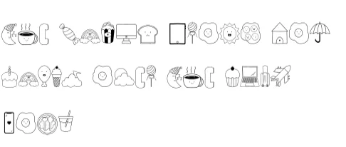 Happy Daily by danita.kukkai — Dingbats Font — thumbnail 8