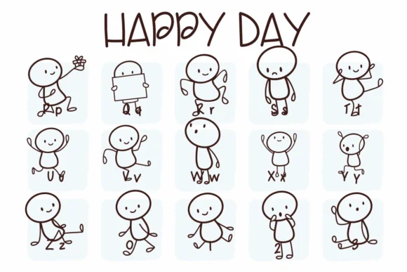 Happy Day by Sirinart — Dingbats Font — thumbnail 3