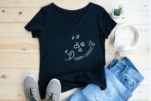 Happy Doodle by Sirinart — Dingbats Font — thumbnail 6
