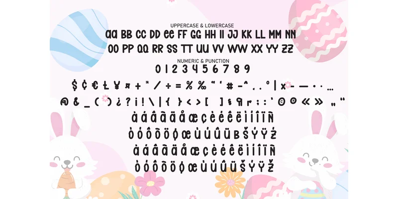 Happy Easter Font by Robbots stores — Display Font — thumbnail 7