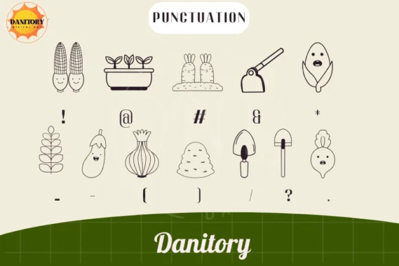Happy Family Farm by danita.kukkai — Dingbats Font — thumbnail 5
