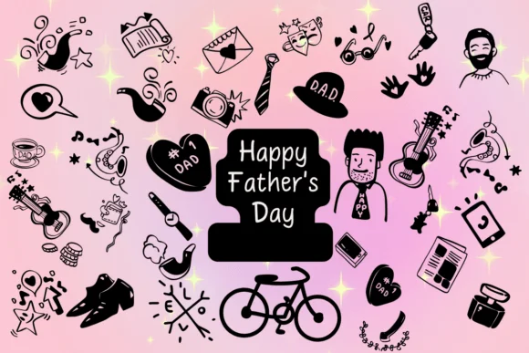 Happy Fathers Day by Nongyao — Dingbats Font