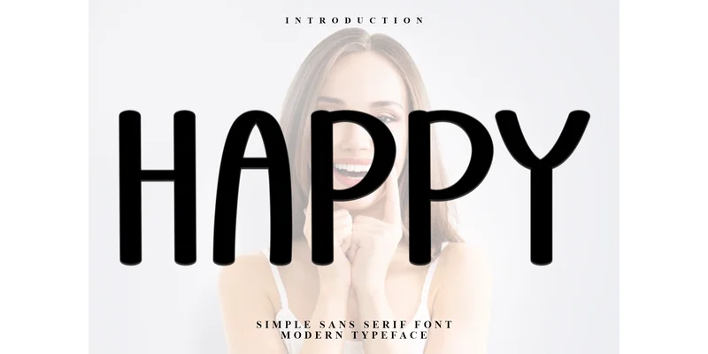Happy Font by FreshTypeINK — Display Font
