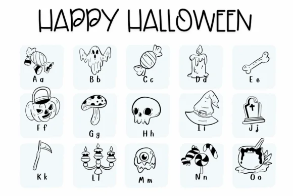 Happy Halloween by Sirinart — Dingbats Font — thumbnail 2