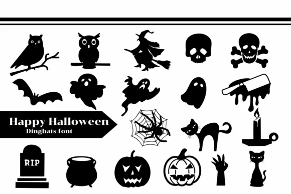 Happy Halloween by Apiwat Type — Dingbats Font
