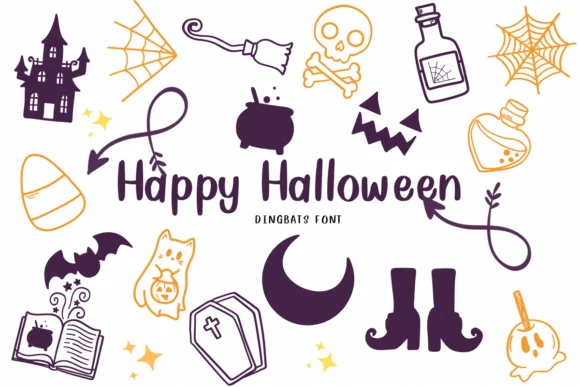 Happy Halloween by CHANOK — Dingbats Font