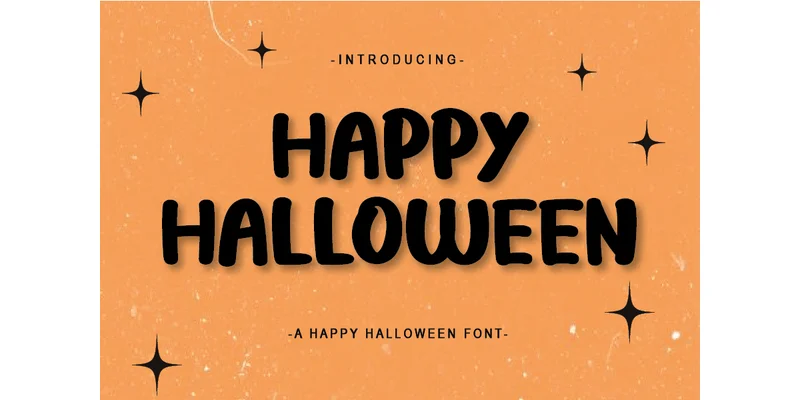 Happy Halloween Font by Ts_store — Display Font